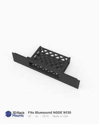 19" Bluesound NODE (N130) Music Streamer Rack Mount - 2U