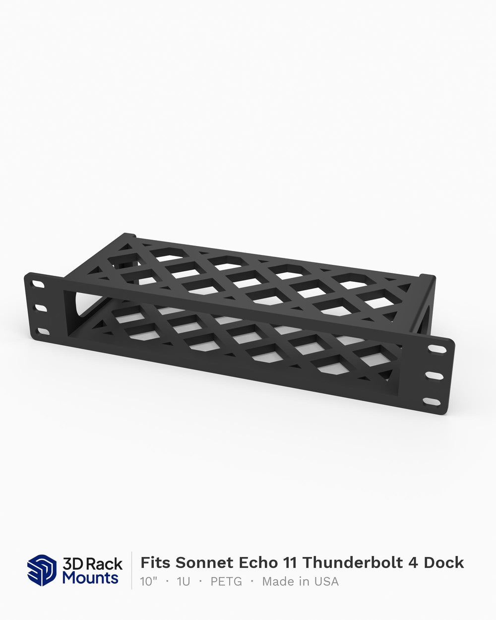 10" Sonnet Echo 11 Thunderbolt 4 Dock Mini Rack Mount - 1U