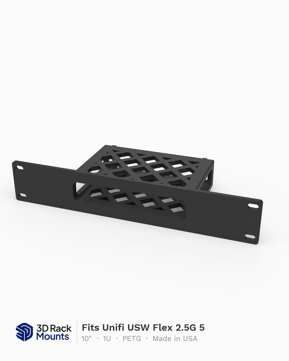 10" Unifi USW Flex 2.5G 5 Mini Rack Mount - 1U