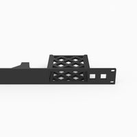 19" Unifi Express (UX) & Unifi Gateway Lite (UXG) Rack Mount w/2 Keystones (Modular) – view 2