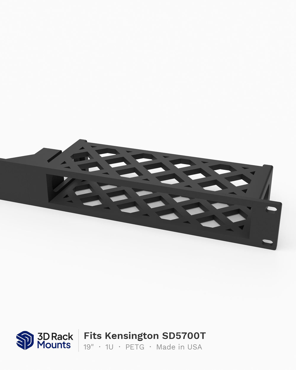 19" Kensington SD5700T Thunderbolt 4 Dock Rack Mount - 1U (Modular)