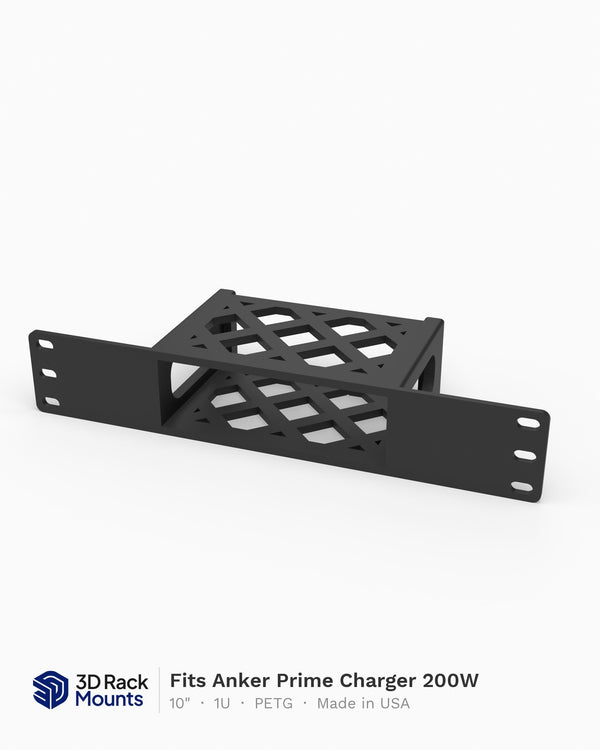 10" Anker Prime 200W 6-Port Charger Rack Mount - 1U