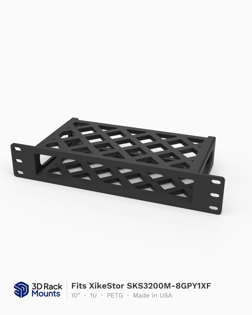 10" XikeStor SKS3200M-8GPY1XF 2.5G Switch Mini Rack Mount - 1U