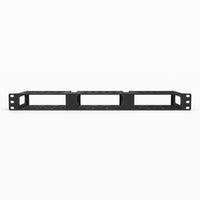 Front panel view of the 19 inch triple Beelink EQ12 rack mount