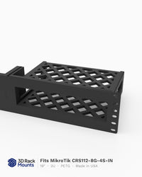 19" MikroTik CRS112-8G-4S-IN & 8P-4S-IN Switch Rack Mount - 2U (Modular)