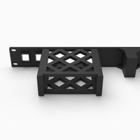 19" Unifi Express (UX) & Unifi Gateway Lite (UXG) Rack Mount w/2 Keystones (Modular) – view 4