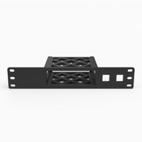 10" Unifi Express (UX) & Unifi Gateway Lite (UXG) Mini Rack Mount w/2 Keystones – view 2