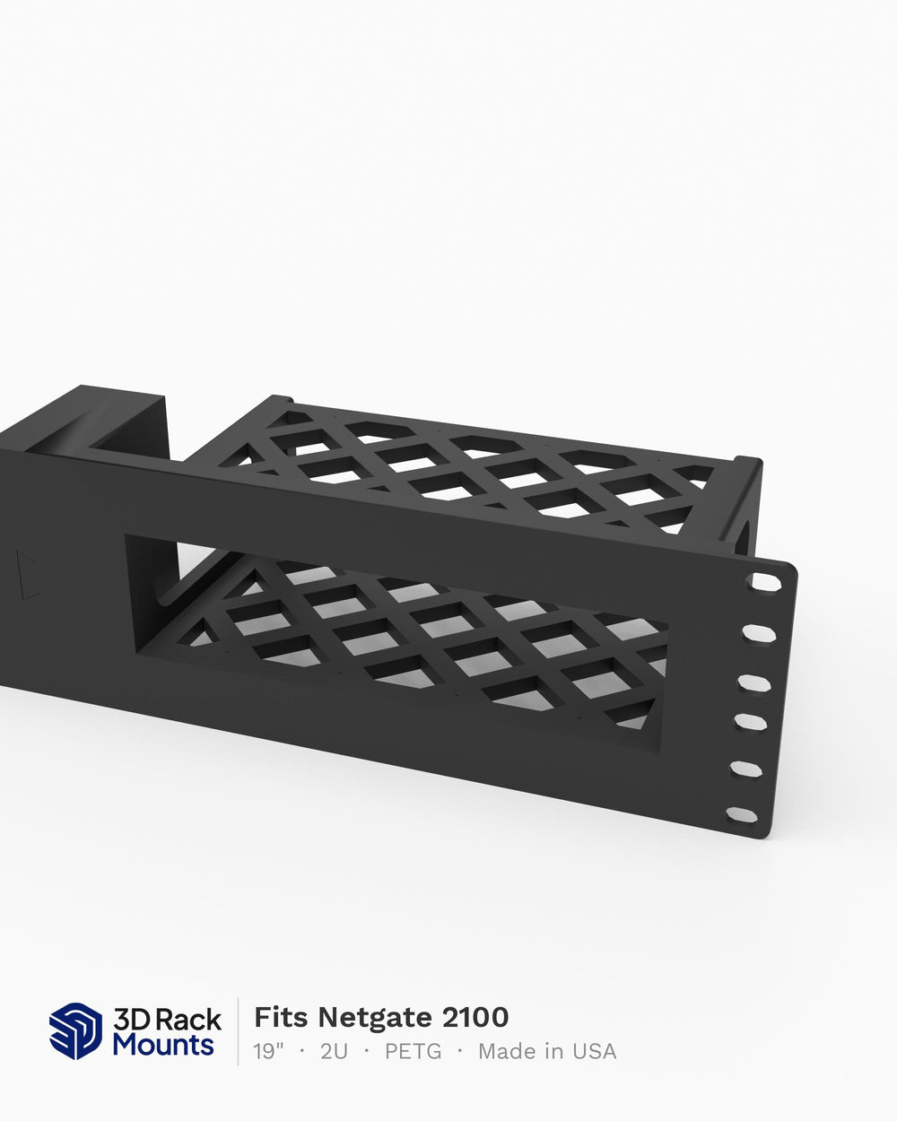 19" Netgate 2100 pfSense Firewall Rack Mount - 2U (Modular)