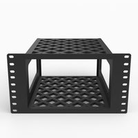 UGREEN NASync DXP2800 10 inch mini rack mount, straight on view
