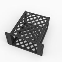 Top view of the 10 inch UGREEN NASync DXP2800 3U mini rack mount