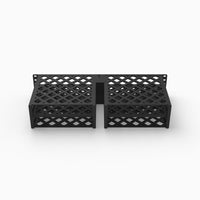 Rear view of the 19 inch four bay Apple Mac Mini rack mount