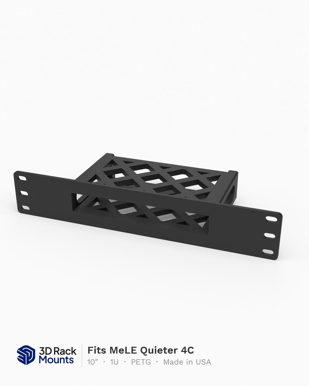 10" MeLE Quieter 4C Mini PC Rack Mount - 1U