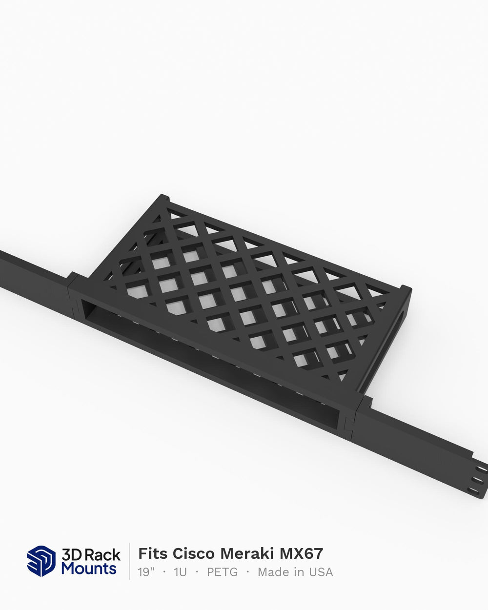 19" Cisco Meraki MX67 Rack Mount - 1U