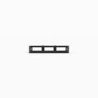 Front view of the triple GMKtec M5 Ultra rack mount