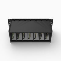 10" Raspberry Pi Vertical Sled Rack Mount - 1 to 7 Pis - 2U – view 4