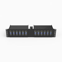 19" Raspberry Pi Vertical Sled Rack Mount - 6 or 12 Pis - 2U (Modular) – view 2