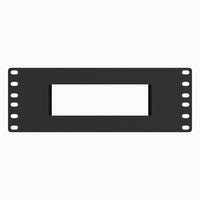 Front panel of the 10 inch CalDigit TS4 dock mini rack mount