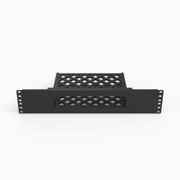 DrayTek Vigor2927 rack mount shown full width across a 19 inch rack at 2U