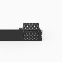 UGREEN NASync DXP2800 19 inch rack mount shown with its blank half
