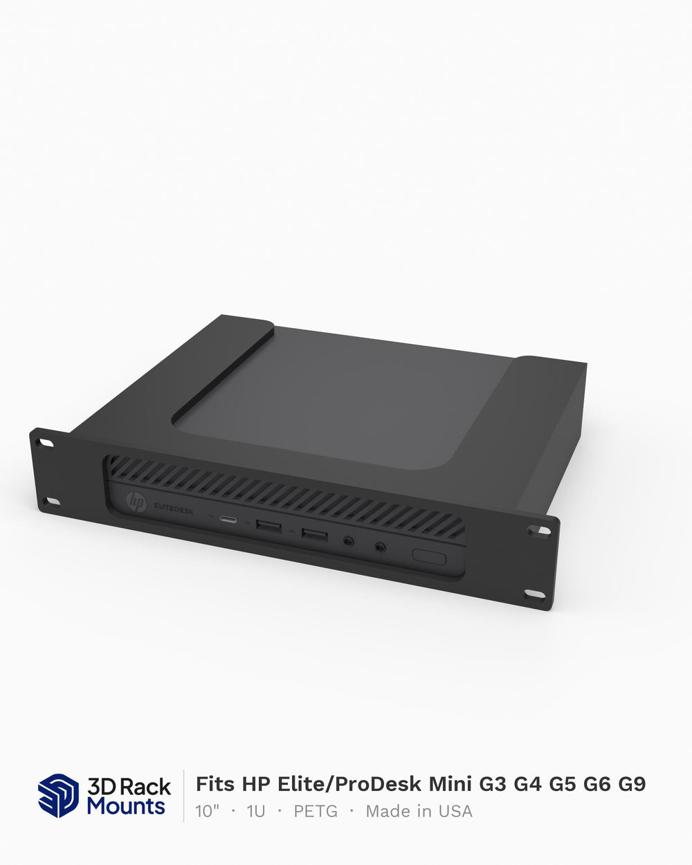 10" HP Elite/ProDesk Mini G3 G4 G5 G6 G9 Rack Mount 1U