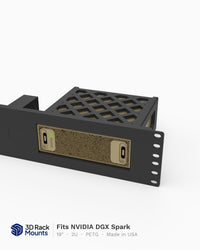 19" NVIDIA DGX Spark Rack Mount - 2U (Modular)