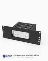 Apple Mac Mini M6 / M5 Pro / M4 / M4 Pro 10" Mini Rack Mount - 2U