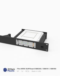 Arris Surfboard Modem Rack Mount - SB8200 / SB6141 /SB6190 Models (Modular)