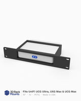 10" UCG Ultra, UXG Max or UCG Max Rack Mount - 1U Mini Rack