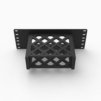 Rear view of the 10 inch CalDigit TS4 dock rack mount
