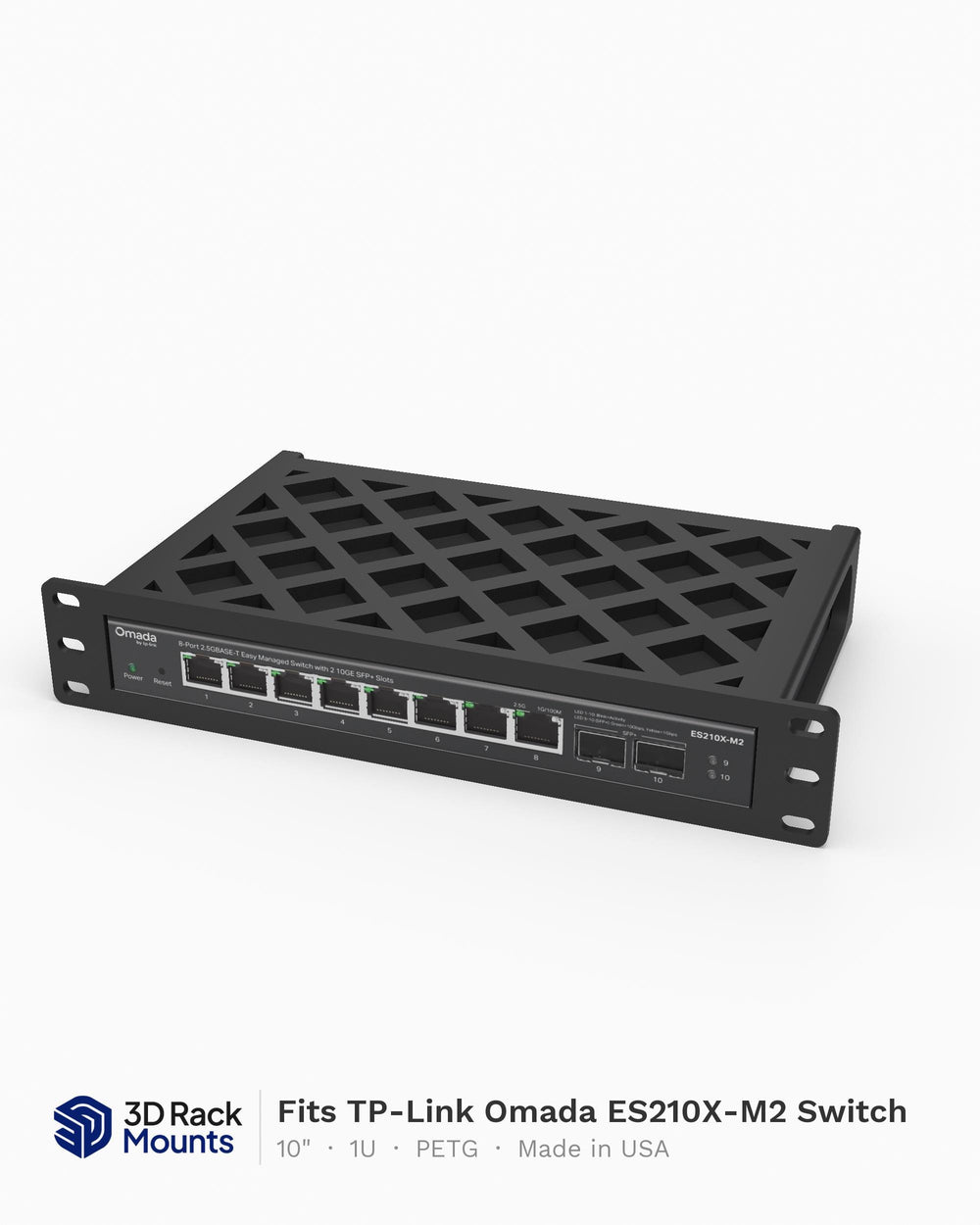 TP-Link Omada ES210X-M2 Switch 10" Mini Rack Mount 1U