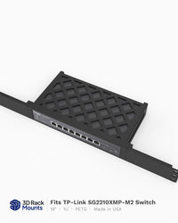 19" TP-Link SG2210XMP-M2 Switch Rack Mount - 1U