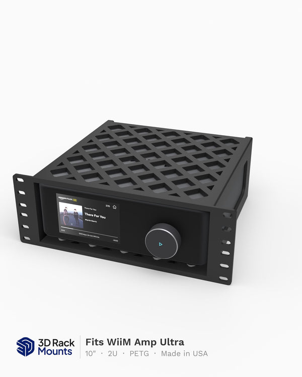 10" WiiM Amp Ultra Mini Rack Mount - 2U