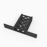 Top view of the 10 inch ZimaBoard 2 mini rack mount cage