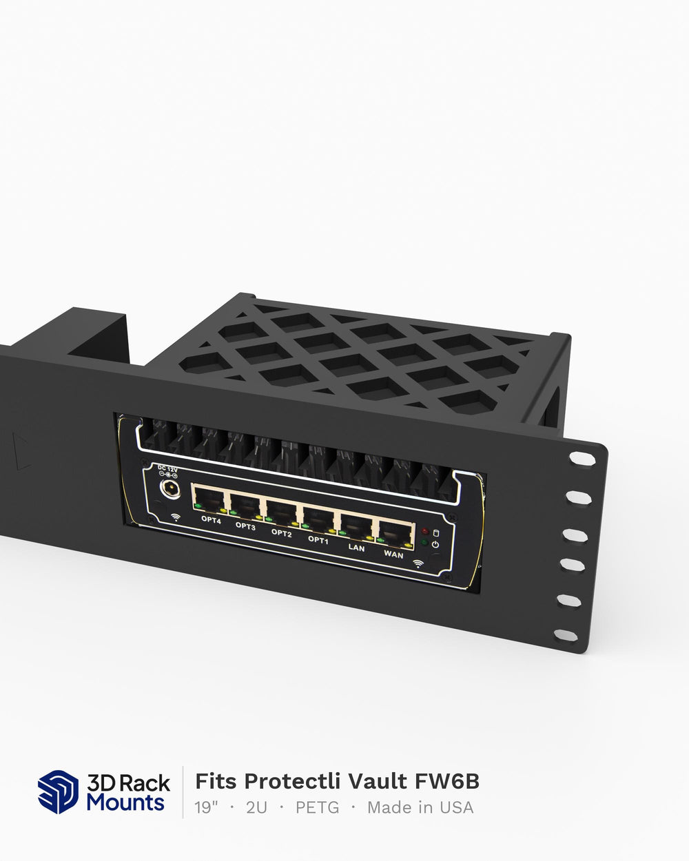 Protectli Vault FW6B 19" Rack Mount - 2U (Modular)