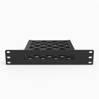 LG BP60NB10 Blu-ray writer mounted in a 10 inch mini rack panel