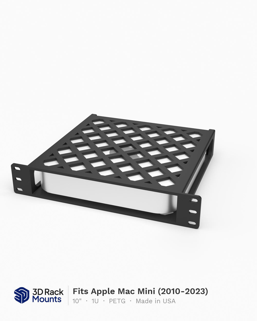 Apple Mac Mini (2010 - 2023) 10" Mini Rack Mount - 1U