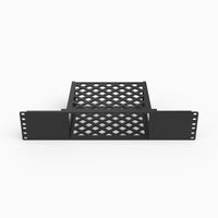 GMKtec EVO-X5 Pro rack mount front view across the full 19 inch rail