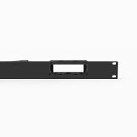 Front panel of the 1U Philips Hue Bridge Pro rack mount in PETG