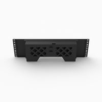 Rear of the Starlink Gen 3 Router rack mount, cable exit underneath