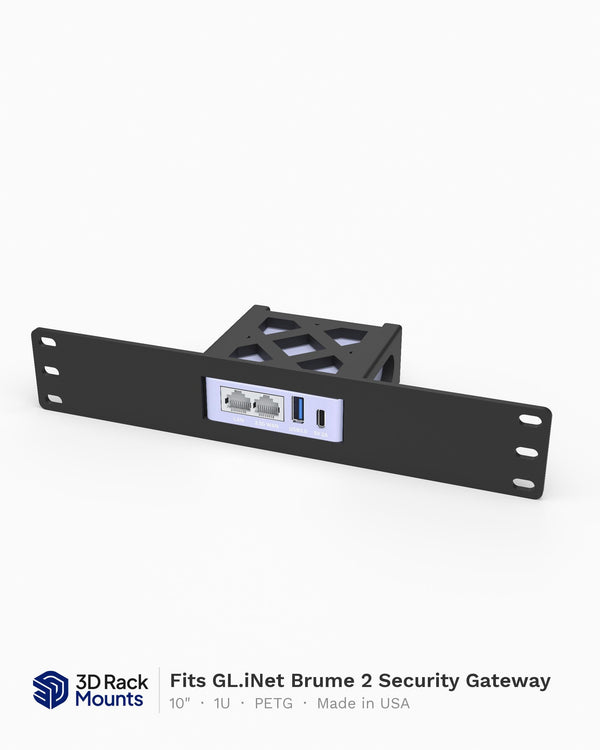 10" GL.iNet Brume 2 Security Gateway Rack Mount - 1U