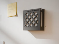 Hue Bridge wall mount from the side