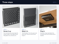 Dell OptiPlex Micro Wall Mount, Under Desk, VESA, Pegboard, SKADIS – view 11