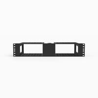 Front faceplate of the double DeskMini X600 mount