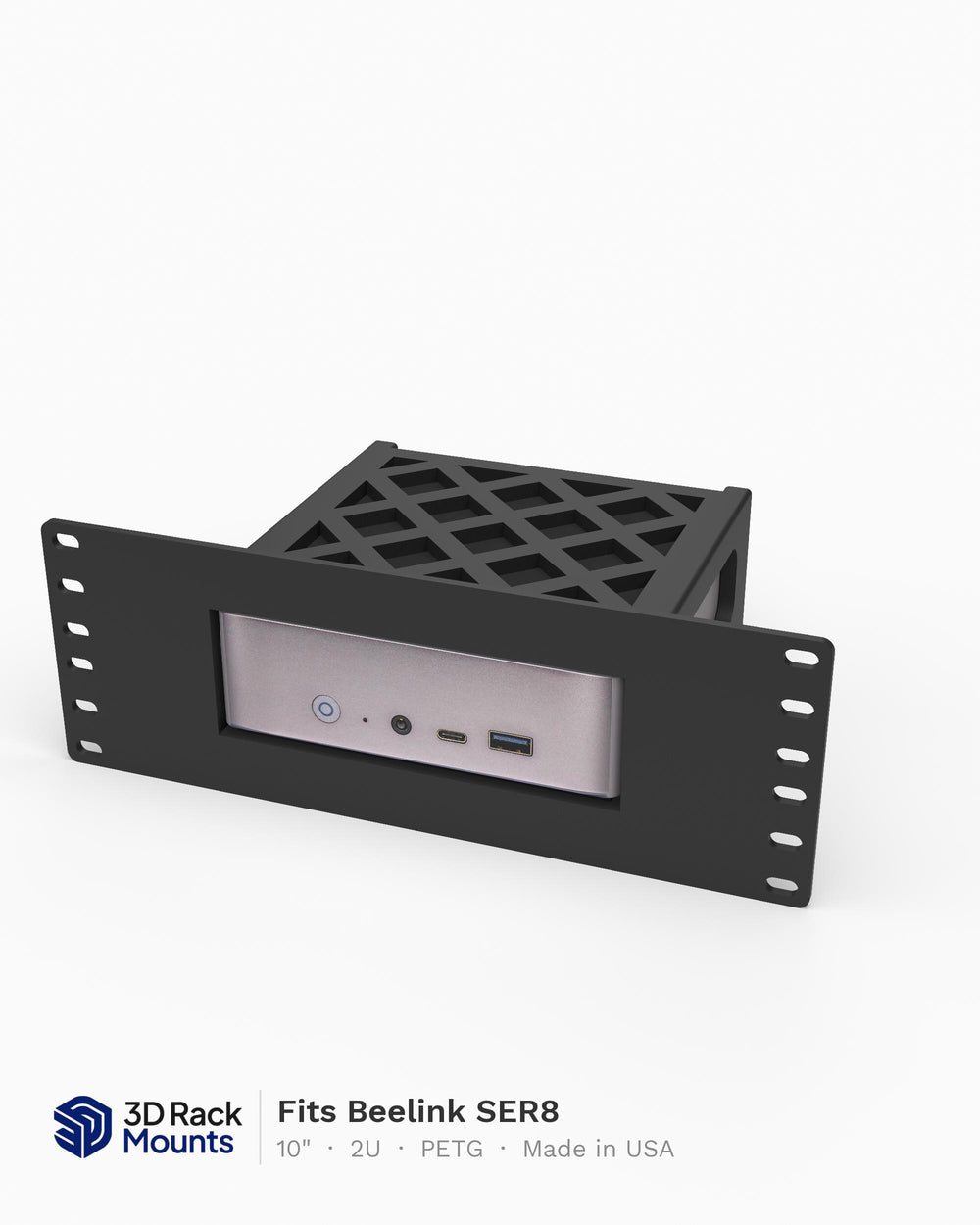 Beelink SER8 SER9 & SER9 Pro 10" Mini Rack Mount 2U
