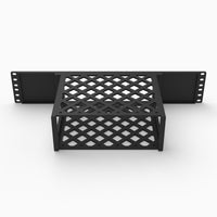 GMKtec EVO-X5 Pro rack mount rear view showing the open back