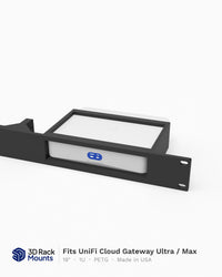 Unifi Cloud Gateway Ultra, Cloud Gateway Max & Gateway Max 19" Rack Mount - 1U (Modular)