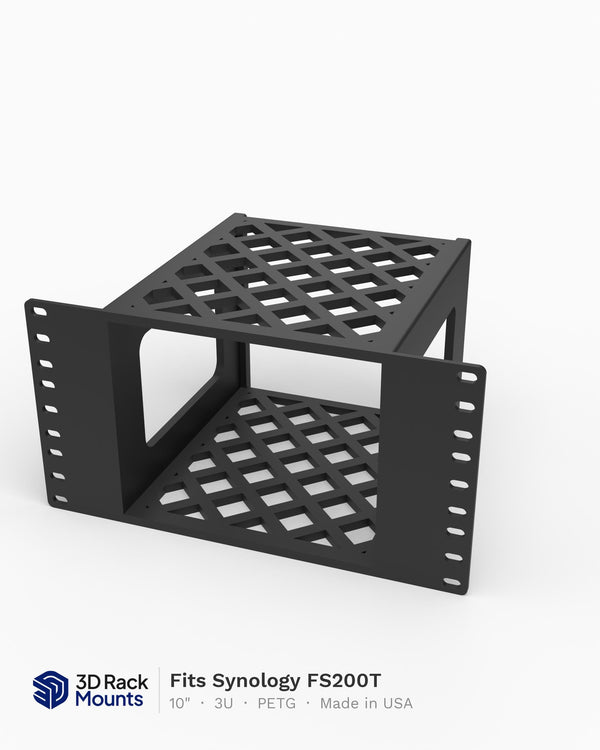 10" Synology FlashStation FS200T NAS Mini Rack Mount - 3U