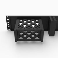 Rear of the 19 inch Intel NUC8 BEH rack mount