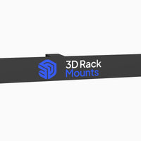 Custom Logo Rack Blank - 10" or 19" 1U - Your Business Logo in Color - Homelab Server Rack – view 3