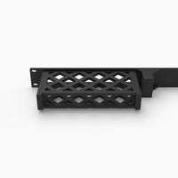 Rear view of the 19 inch Lenovo ThinkCentre M90n-1 Nano rack mount